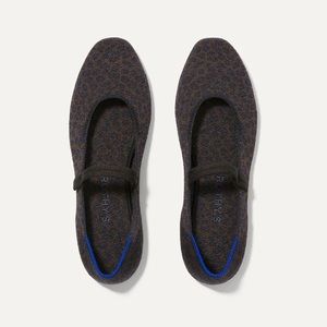 Rothy’s Chocolate Spot Print Ballet Flats